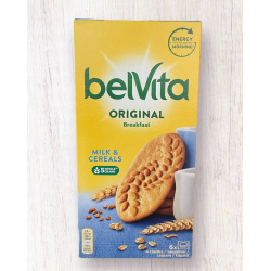 Печиво Belvita Original з молоком та злаками 300 г, Польща