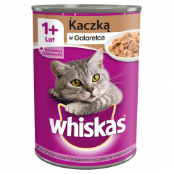 Корм для котів Whiskas з качкою в желе, 400 г, Польща