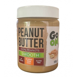 Арахісова паста GO ON Nutrition Peanut butter Smooth  500 г, Польща