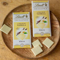Білий шоколад Lindt Excellence з ваніллю 100 г, Німеччина