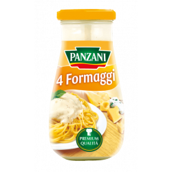 Вершковий соус Panzani 4 Formaggi 370 г, Італія