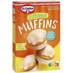 Cуміш Dr. Oetker Muffins Zitrone,415 г,Німечинна