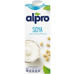Молоко рослинне Alpro Soya Original 1л.Бельгія (Соєве)