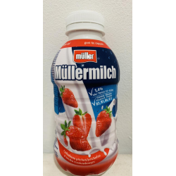Напій молочний Muller Mullermilch полуниця 400г.Німеччина (Тільки Ужгород і Львів)