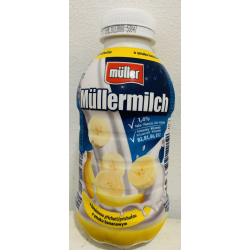 Напій молочний Muller Mullermilch банан 400г.Німеччина (Тільки Ужгород і Львів)